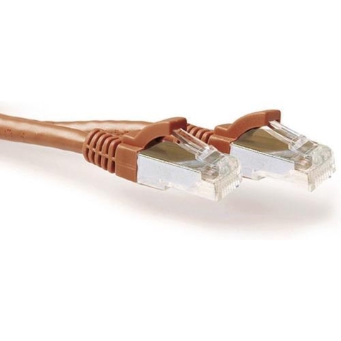Cat 6A S/Ftp 30 Meter Snagless Bruin