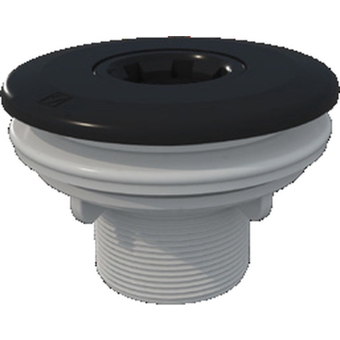 AquaForte Multiflow Inspuiter rooster ABS 2" x 50mm - folie
