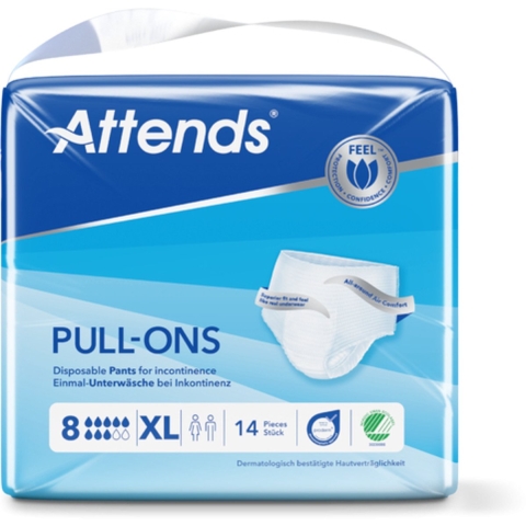 Attends Pull-Ons 8 XL | 14 stuks