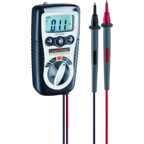 Laserliner MultiMeter-Pocket Digitale Multimeter - AC/DC 600V&200mA
