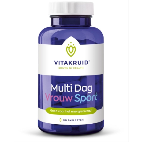 Vitakruid Multi Dag Vrouw Sport | 90 tabletten
