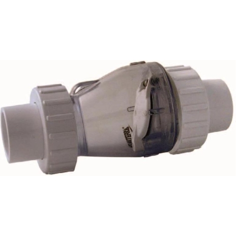 Valterra Valterra Transparante Terugslagklep - 3/3 - 63 Mm - Met Veer