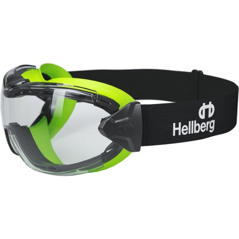 Hellberg 25535-001 RZ-veiligheidsbril Neon Plus AF+AS ELC Helder - Anti-kras - Anti-condens