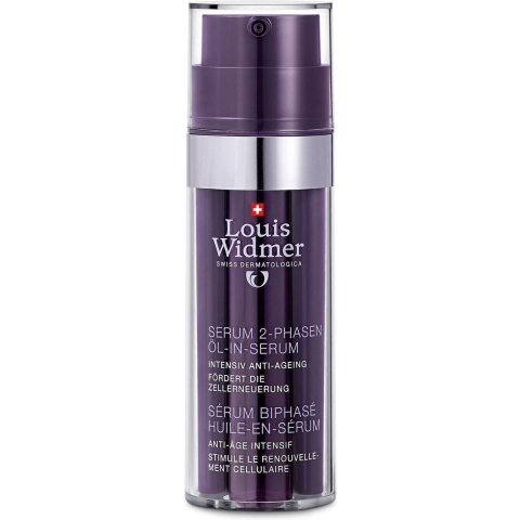 Louis Widmer Intensiv Anti-Ageing Tweefasig Serum Olie-in-Serum (met Parfum) | 35 ml