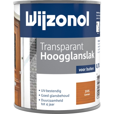 Wijzonol Transparant Hoogglanslak - 3100 Blank - 0,75L