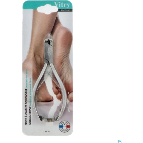 Vitry Nageltang Dubbele Bek 14 cm Inox | 1 stuk