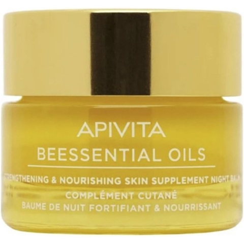 Apivita Beessential Oils Versterkende&Voedende Nachtbalsem | 15 ml