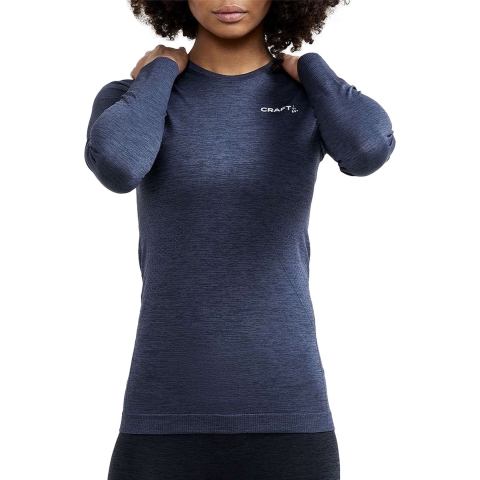Craft Core Dry Active Comfort Lange mouwen blauw dames L