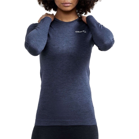 Craft Core Dry Active Comfort Lange mouwen blauw dames XL