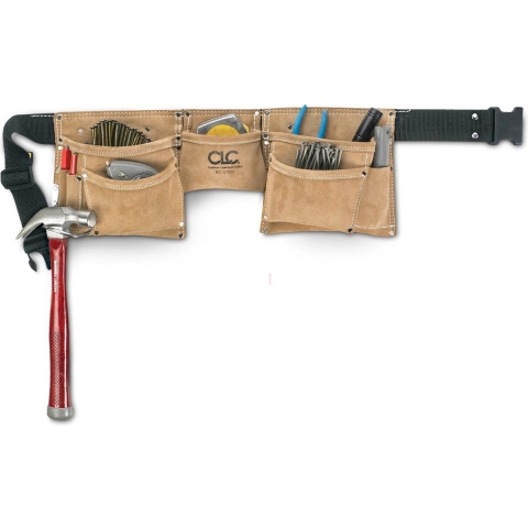 CLC Work Gear CL1I370X3 Gereedschapsriem - Leer