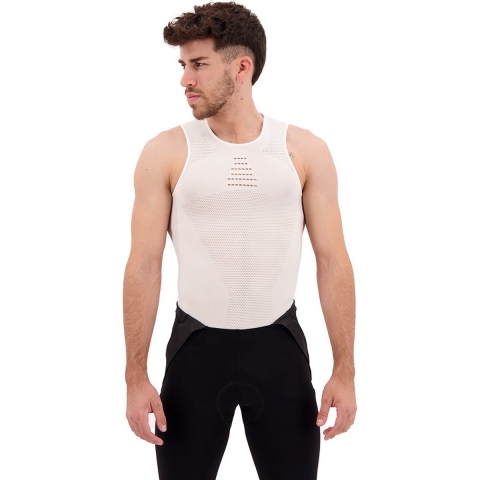 Castelli Core Seamless ondershirt mouwloos wit heren L-XL