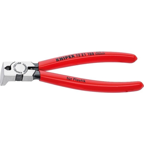 Knipex 7221160 Zijsnijtang Voor Kunststof - 160mm