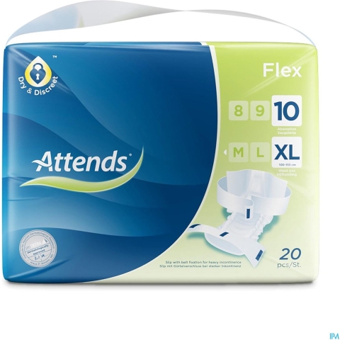 Attends Flex 10 XL | 20 stuks