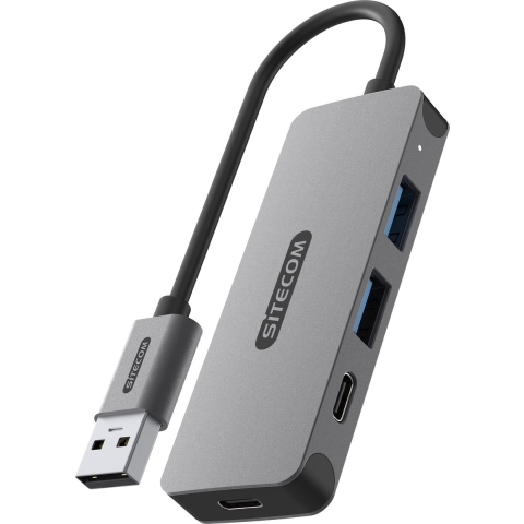 Sitecom Usb-a To 2x + Usb-c Hub