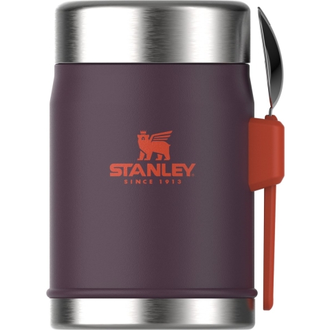 Classic Legendary voedselpot + spork | 0.4L | Plum | Stanley 1913