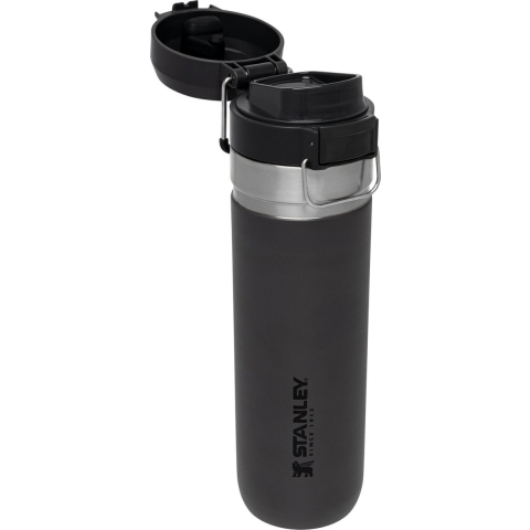 Go Quick Flip waterfles | 0.7L | Grijs | Charcoal | Stanley 1913