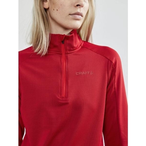 Craft Core Gain ondershirt lange mouw rood dames L