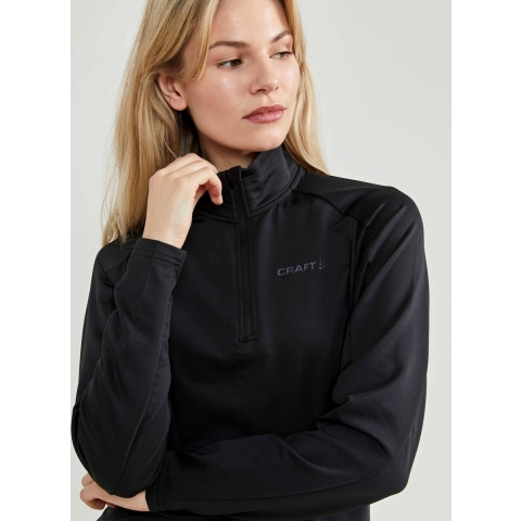 Craft Core Gain ondershirt lange mouw zwart dames M