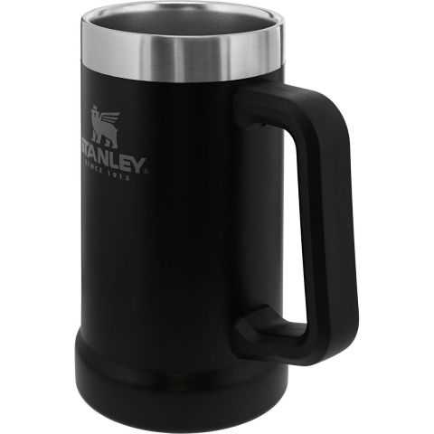 Adventure Big Grip bierpul | 0.7L | Zwart | Matte Black Pebble | Stanley 1913