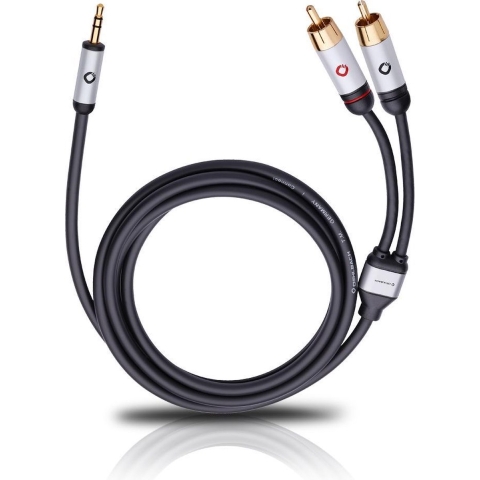 Oehlbach I-connect Rca Jack Audiokabel 15 Meter Zwart