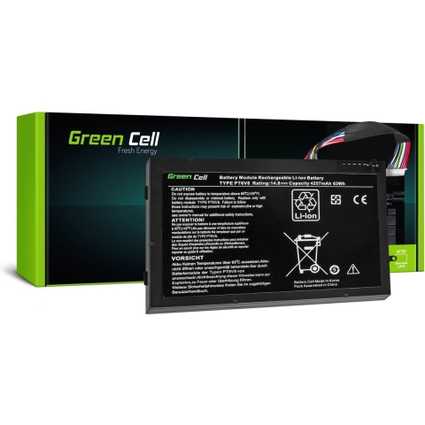 Batterij voor Dell Alienware M11x R1 R2 R3 M14x R1 R2 R3 / 14,4V 4400mAh