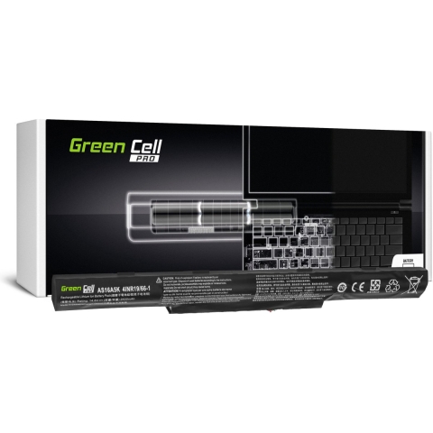 PRO Batterij AS16A5K voor Acer Aspire E15 E5-553 E5-553G E5-575 E5-575G F15 F5-573 F5-573G / 14,6V 2600mAh