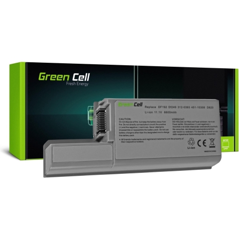 Batterij voor Dell Latitude D531 D531N D820 D830 PP04X / 11,1V 6600mAh