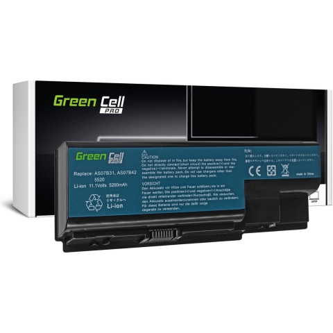 PRO Battery voor Acer Aspire 5520 AS07B31 AS07B32 / 11,1V 5200mAh