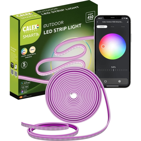 Calex Slimme Ledstrip 5 Meter - Rgb En Cct