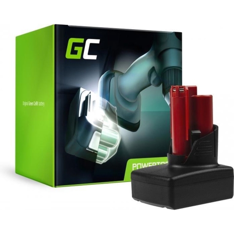 Gereedschap Batterij C12 M12 B2 B3 B4 B6 RedLithium voor Milwaukee BPD-0 BDD-202C BSD-0 C12HZ-0 C12MT-0 M12FID M12CDD 5000mAh