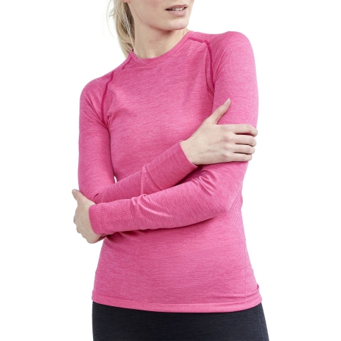 Craft Core Dry Active Comfort Lange mouwen roze dames L