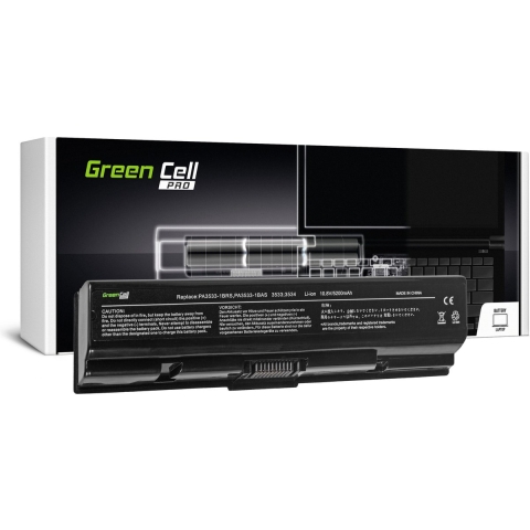 PRO Batterij voor Toshiba Satellite A200 A300 A500 L200 L300 L500 / 11,1V 5200mAh
