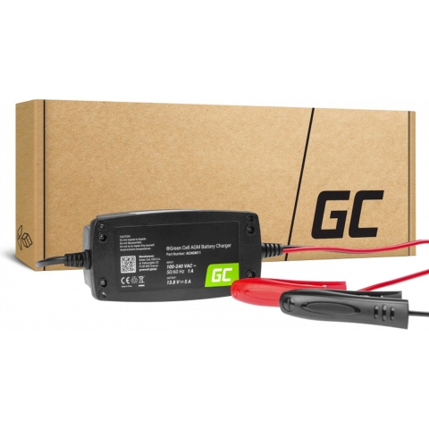 lader voor AGM / gel- en LiFePO4-batterijen 12V (5A)