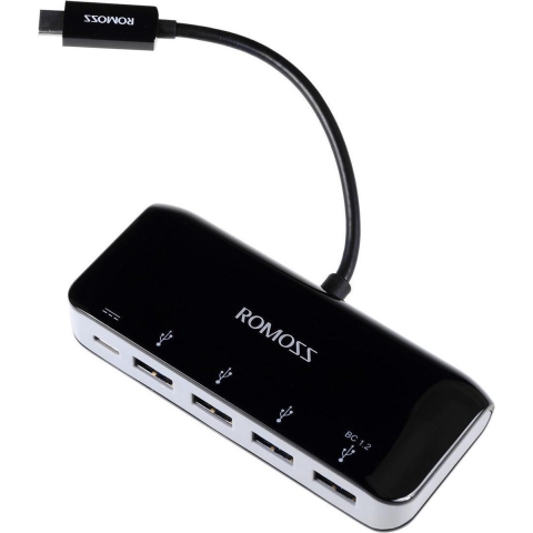 USB-C HUB Romoss 4xUSB-A 3.0, USB-C 3.1