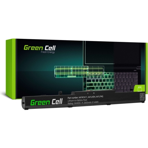 Batterij  A41N1611 Voor de Asus GL553 GL553V GL553VD GL553VE GL553VW GL753 GL753V GL753VD GL753VE FX553V FX753 FX753V