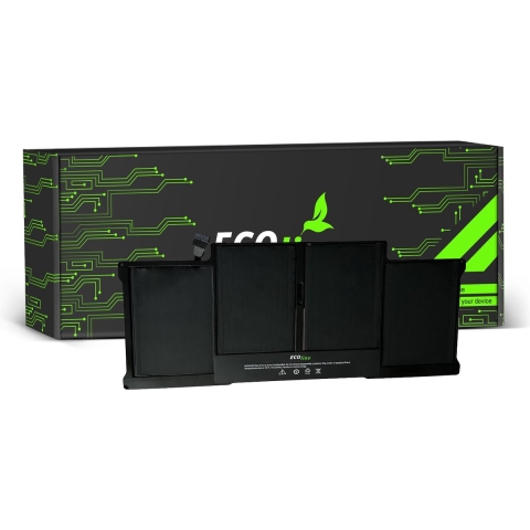 EcoLine - A1377 A1405 A1496 Batterij Geschikt voor de Apple Macbook Air 13 A1369 A1466 / 7 6V 7200mAh (2010 2011 2012 2013 2014 2015 2017) / 7.6V 7200mAh