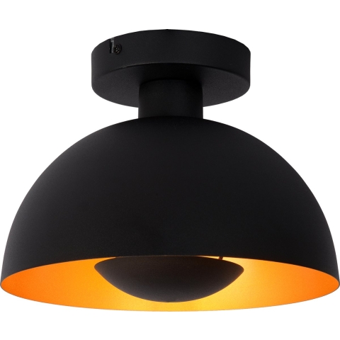Lucide Siemon PlafondlampØ25 Zwart