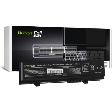 PRO Batterij voor Dell Latitude E5400 E5410 E5500 E5510 / 11,1V 5200mAh