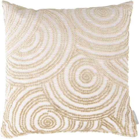 Zuiver Rings Kussen 45x45 Champagne