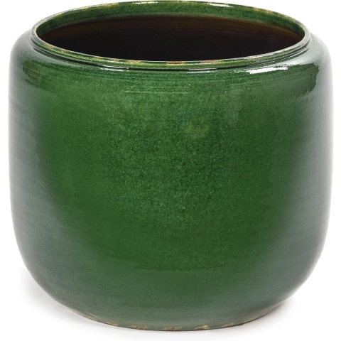 Serax Glazed Shades By Serax Costa Bloempot MediumØ21 Green