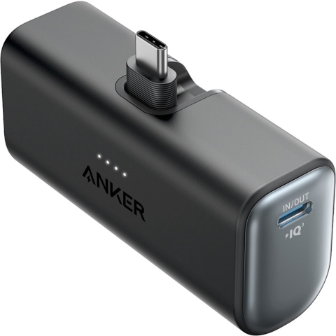 Anker Anker Nano (22.5 W Geïntegreerde Usb-c-aansluiting) Powerbank Zwart