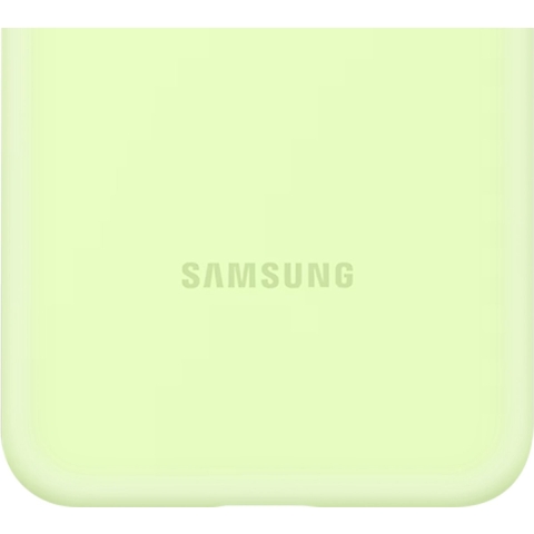 Samsung Galaxy S24 Siliconen Case Lichtgroen