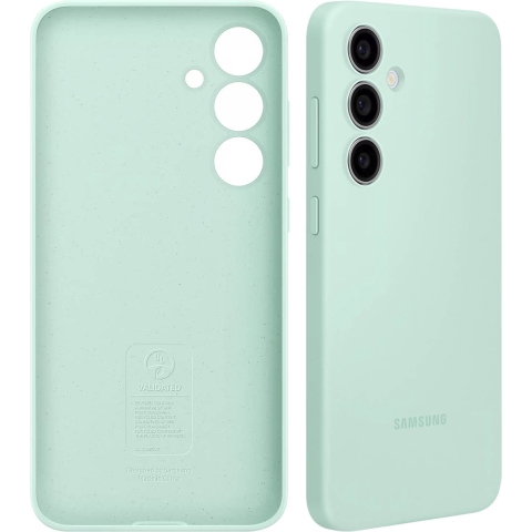 Samsung Silicone Case Telefoonhoesje Voor Samsung S24 Fe Groen