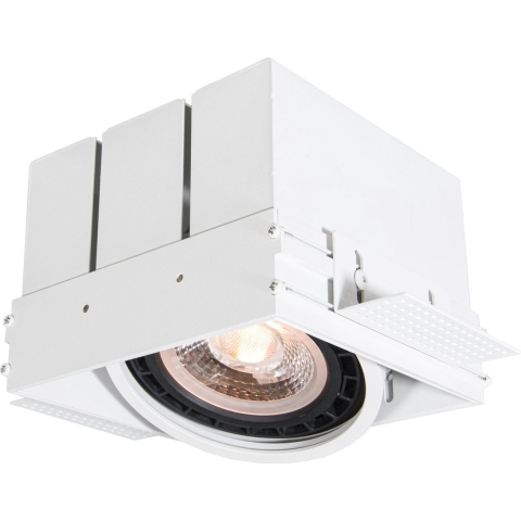 Lucide Trimless 1 Spot Inbouw Large Wit