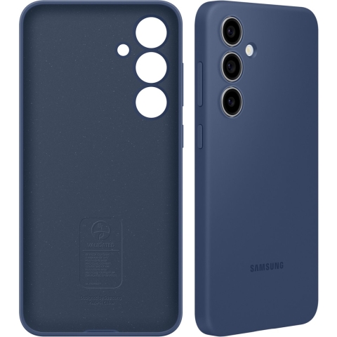 Samsung Silicone Case Telefoonhoesje Voor Samsung S24 Fe Blauw