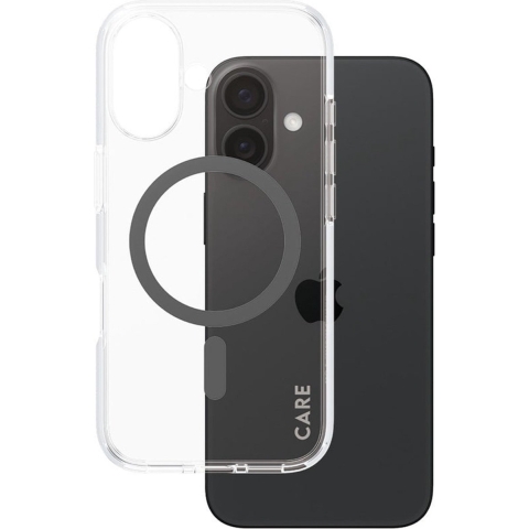 Care Feature Case Tango 2-in1 Wallet Met Magsafe Telefoonhoesje Voor Apple Iphone 2024 6.1'' Transparant