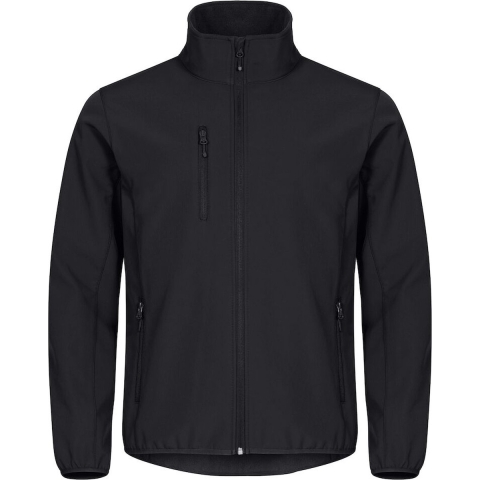 Clique 0200910 Classic Softshell Jacket - Zwart - 4XL