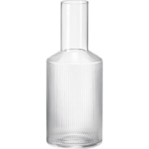 Ferm Living Ripple Karaf 1L H24 Clear