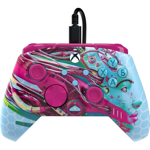 PDP Rematch Bedrade Controller - Android Dreams Glow In The Dark
