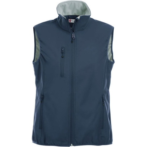 Clique 020916 Basic Softshell Vest Ladies - Dark Navy - L